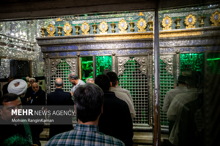 مراسم غبارروبی حرم حضرت عبدالعظیم حسنی (علیه‌السلام)