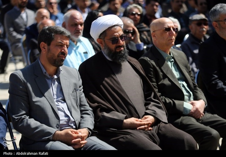 مراسم تشییع پیکر اکبر اعتماد پدر فناوری هسته‌ای ایران