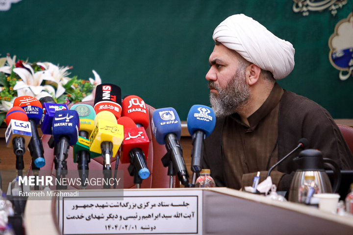 فاطمه سادات میراحمدی اولین نشست ستاد بزرگداشت شهید جمهور آیت‌الله رئیسی و شهدای خدمت