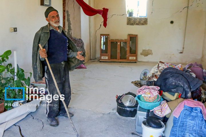 رانش زمین در روستای «گُلی»