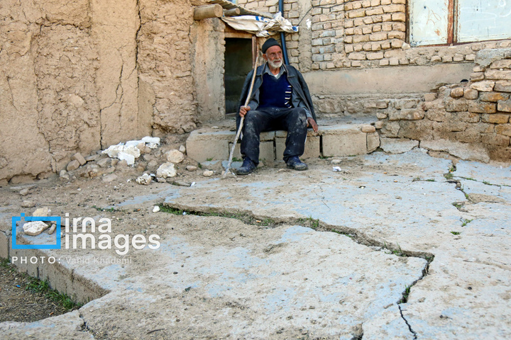 رانش زمین در روستای «گُلی»