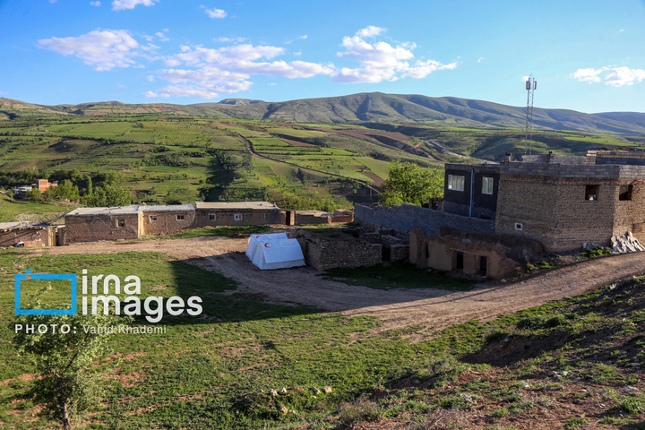 رانش زمین در روستای «گُلی»