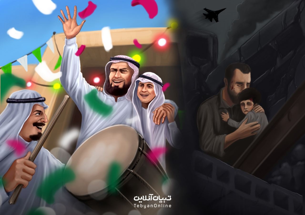 عید فطر در غزه و دیگر کشورهای مسلمان!