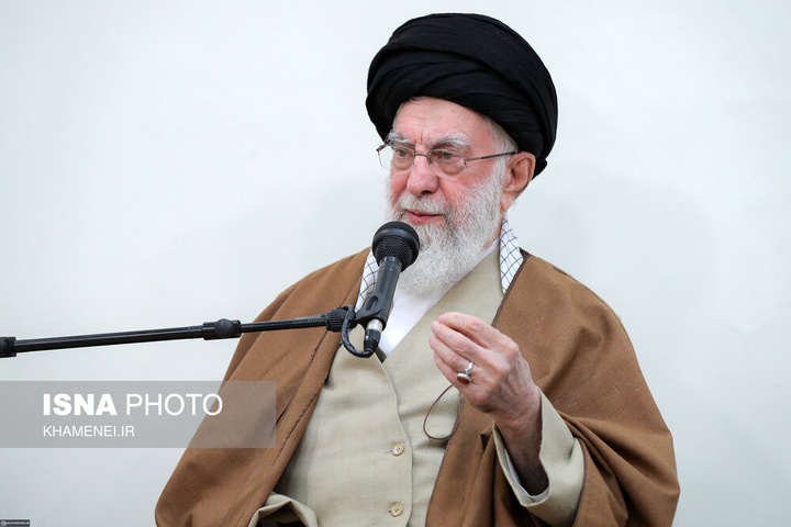 مجلس عزاداری سالروز شهادت حضرت امام جعفر صادق (ع) با حضور رهبر انقلاب