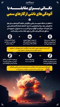 نکاتی برای مقابله با آلودگی‌های ناشی از گازهای سمی 