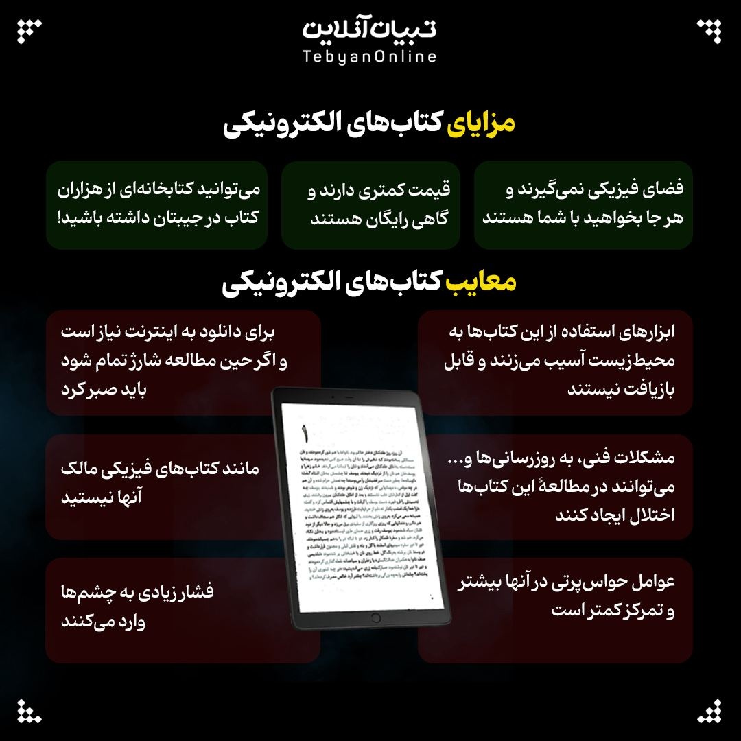 &nbsp;کتاب‌های کاغذی یا الکترونیکی؟