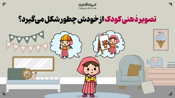تصویر ذهنی کودک از خودش چطور شکل می‌گیرد؟