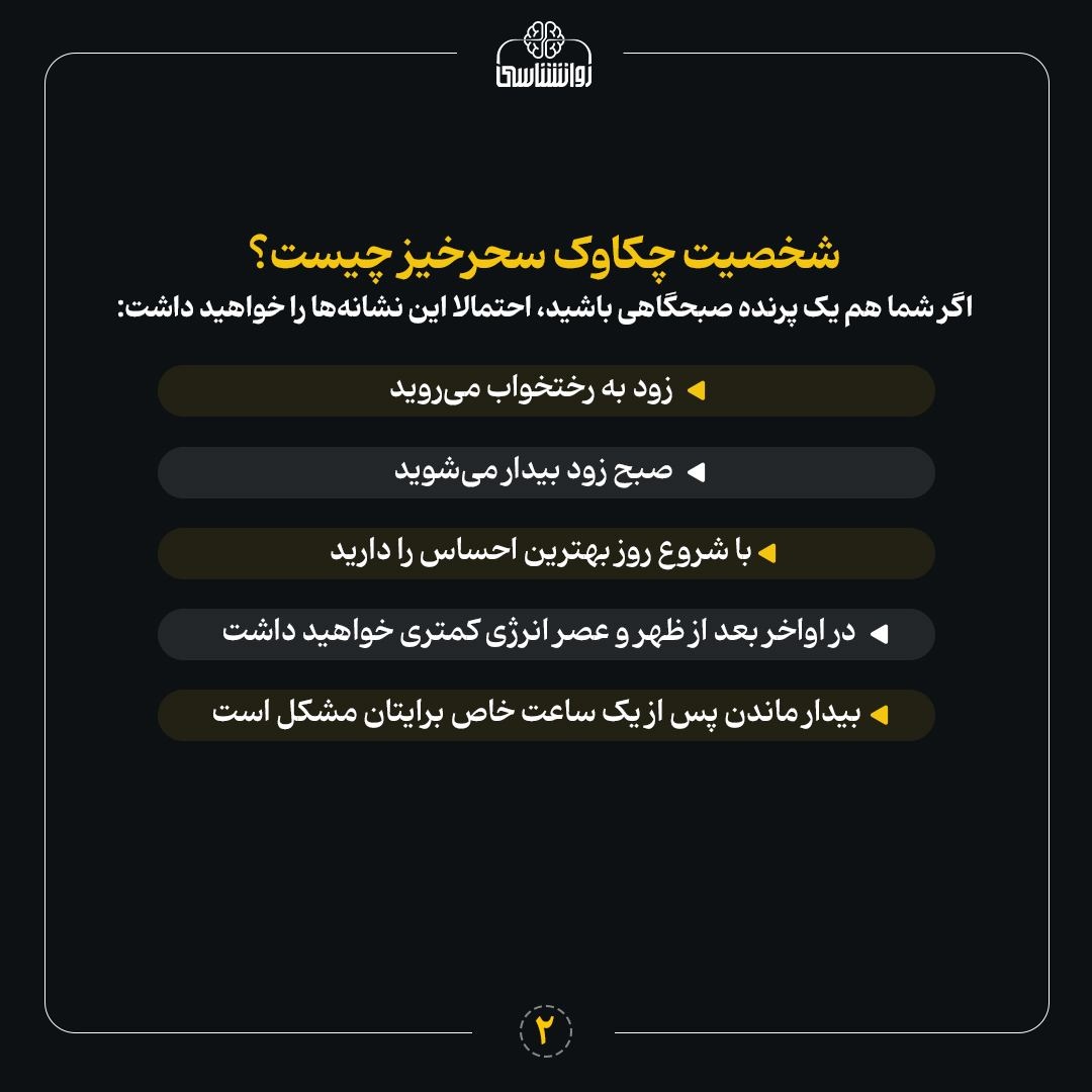 جغد شب یا گنجشک سحرخیز کدام هستید؟