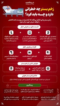 زخم بستر چه خطراتی دارد و چه باید کرد؟