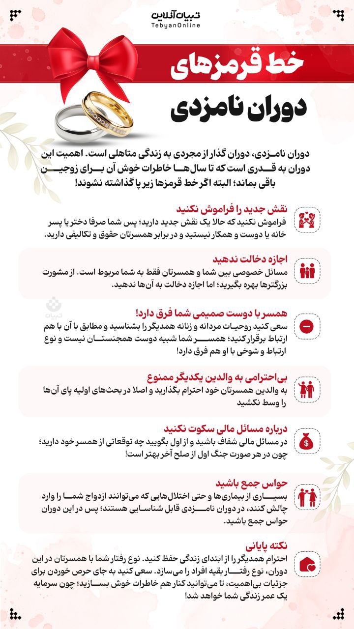 خط قرمزهای دوران نامزدی