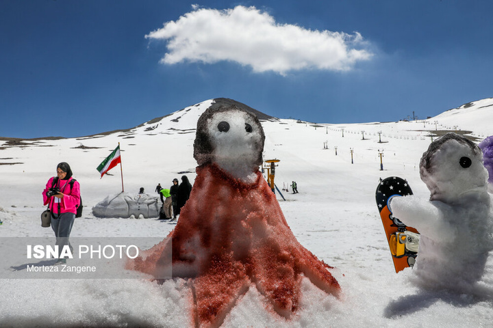 جشنواره آدم برفی توچال - تهران