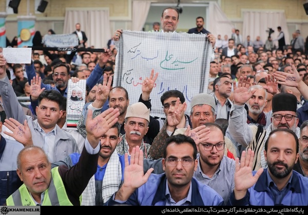 دیدار کارگران