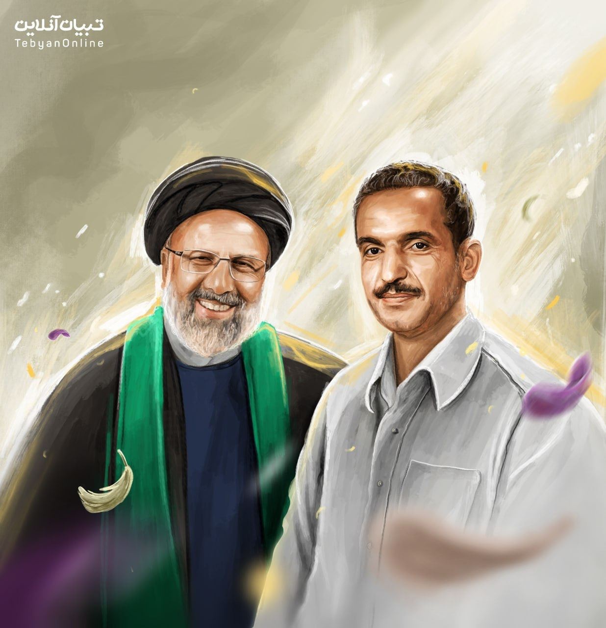رئیسی، رئیس‌جمهور کشور در حادثه سقوط بالگرد به شهادت رسید