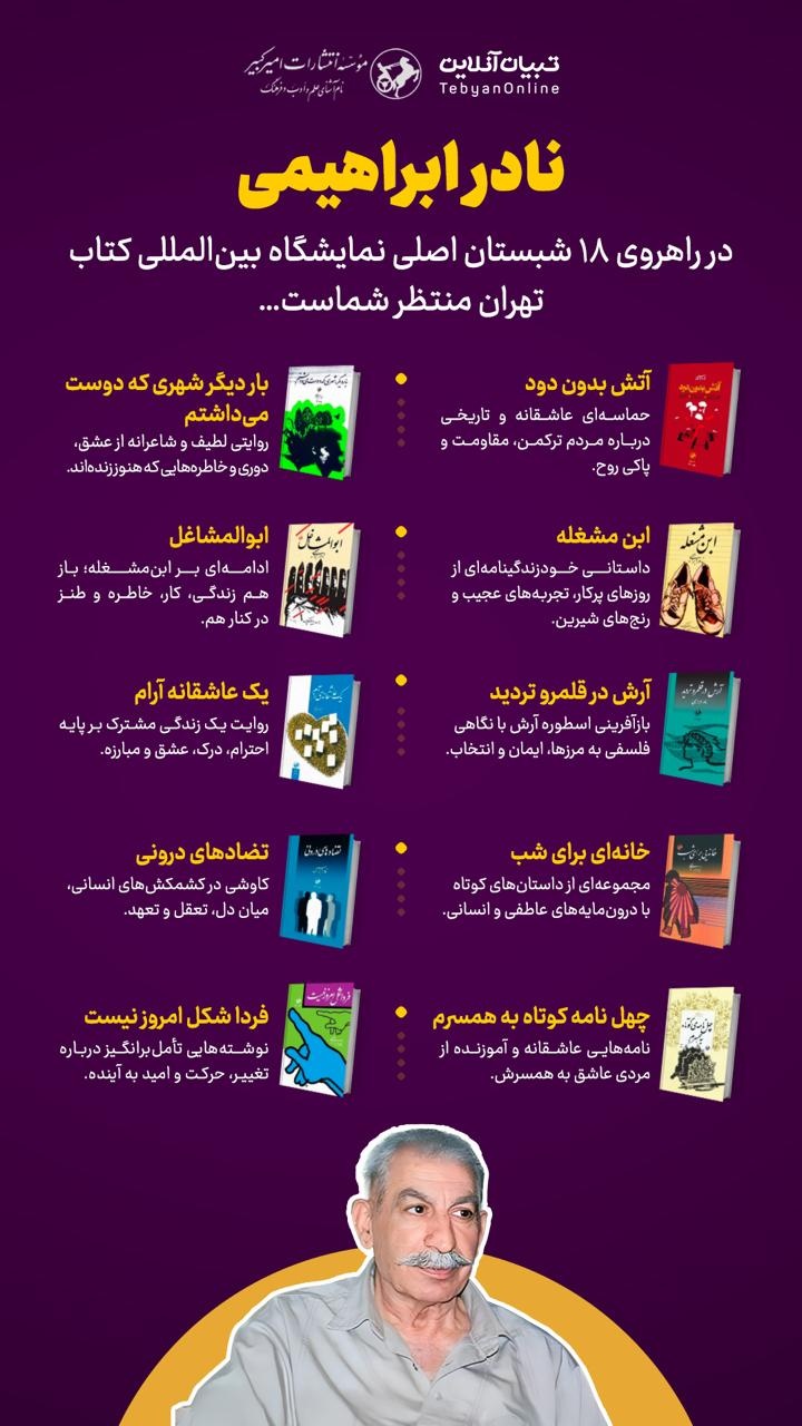 از نادر ابراهیمی چه بخوانیم؟ از نادر ابراهیمی چه بخوانیم؟