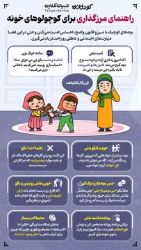 راهنمای مرزگذاری برای کوچولوهای خونه 