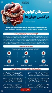 سرطان کولون در کمین جوان‌ها 