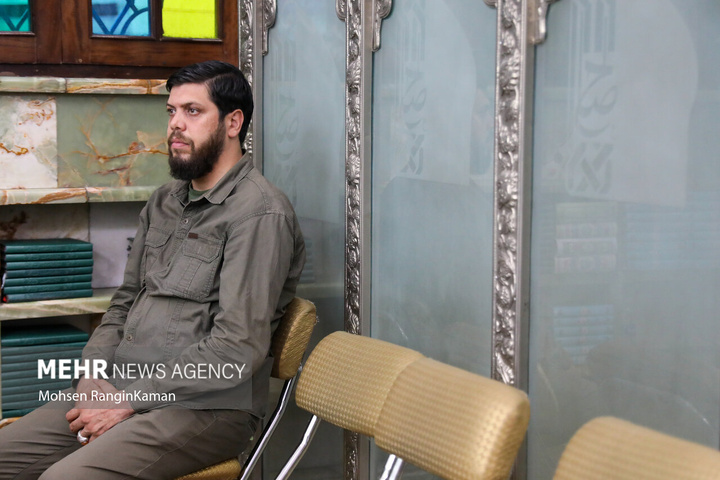 آیین غبارروبی ضریح مطهر آستان مقدس امامزاده صالح علیه‌السلام