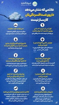 علائمی که نشان می‌دهد داروی ضد افسردگی‌تان کار ساز نیست