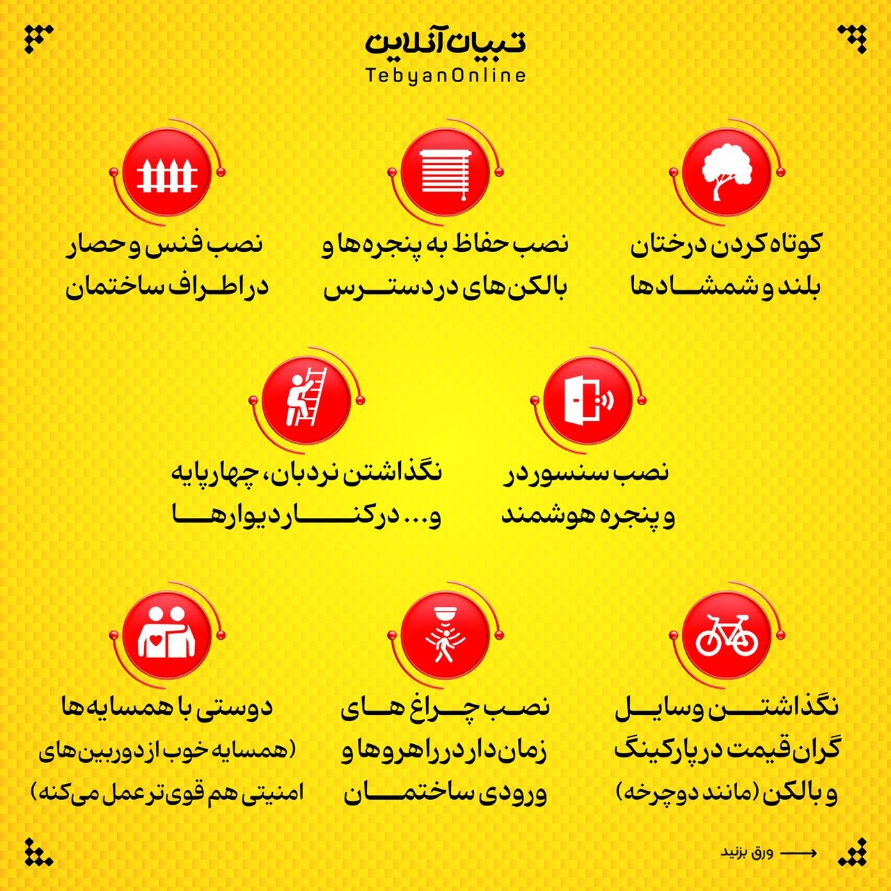 راهکارهایی برای جلوگیری از ورود سارقین به منزل