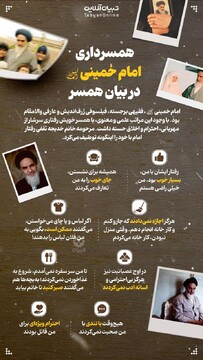 همسرداری امام خمینی در بیان همسر 