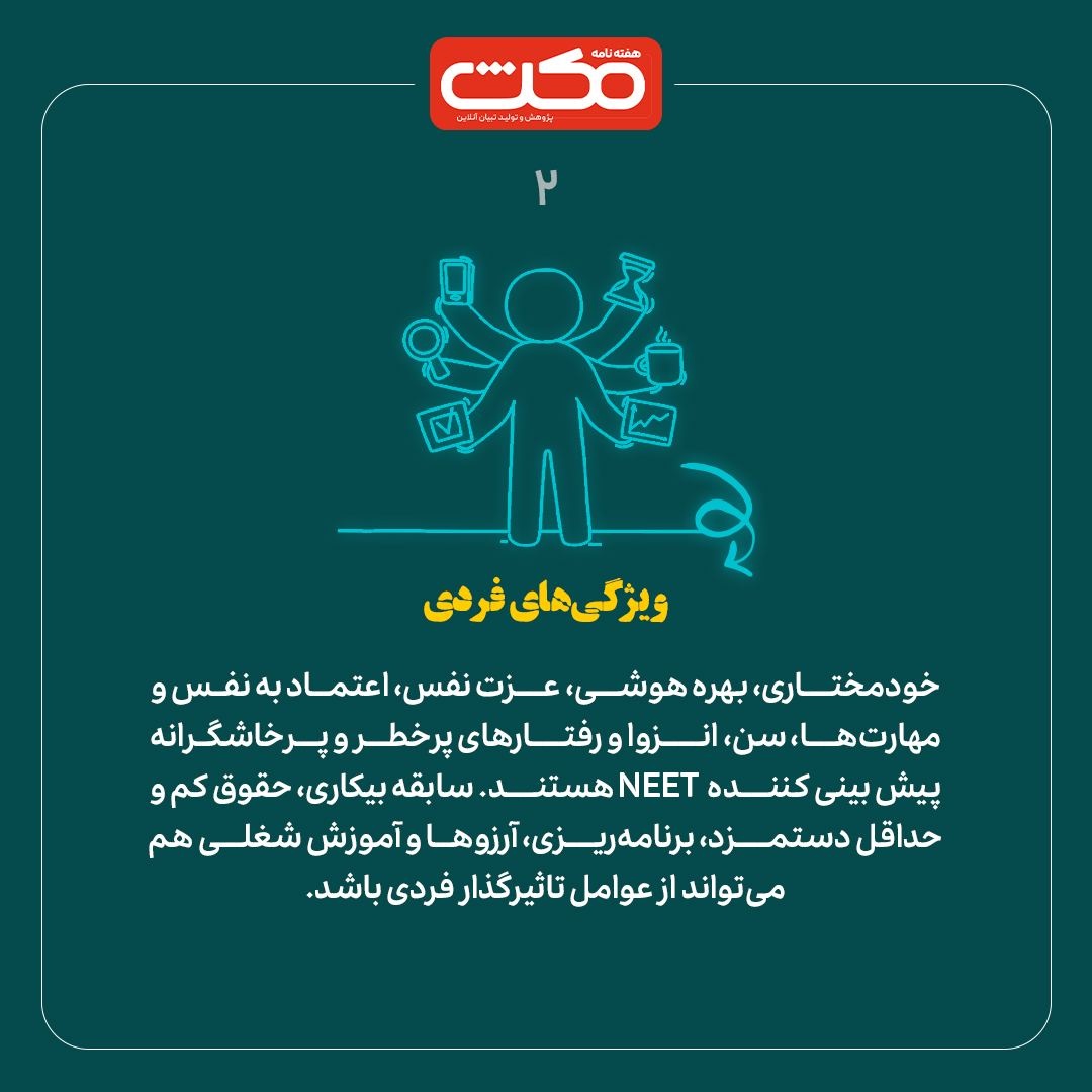 چه عواملی افراد را نیت میکند؟