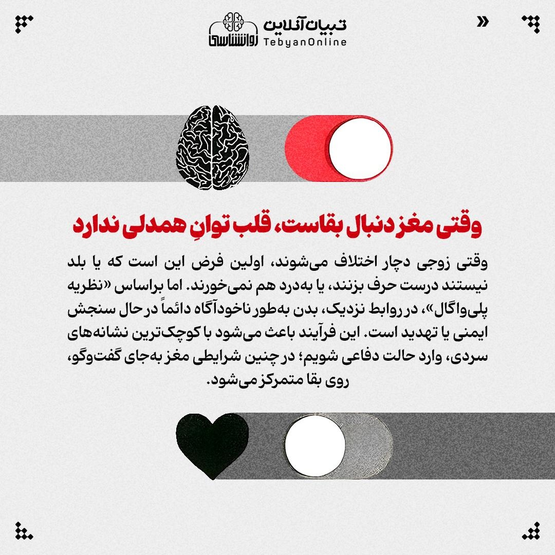 از قهر تا طلاق؛ بدن ما چطور به رابطه آسیب می‌زند؟