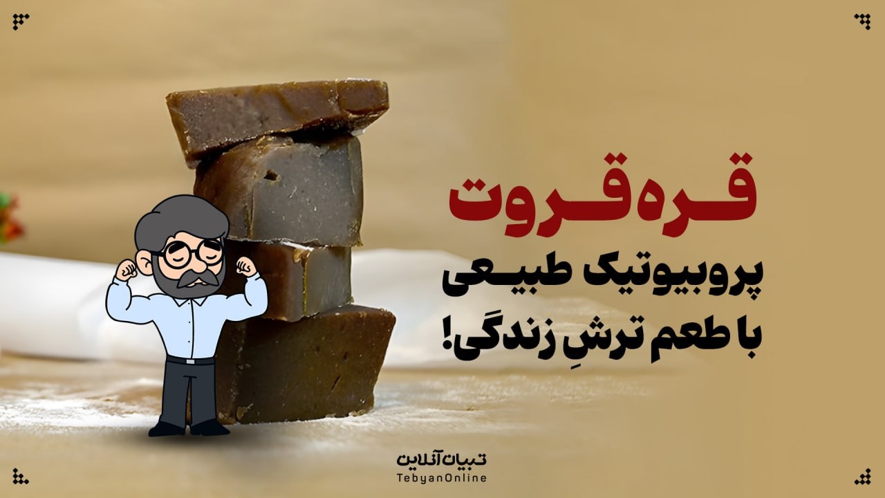 قره‌قروت؛ پروبیوتیک طبیعی با طعم ترشِ زندگی!