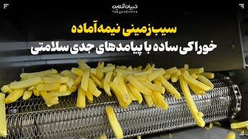 سیب‌زمینی نیمه‌آماده؛ خوراکی ساده با پیامدهای جدی سلامتی