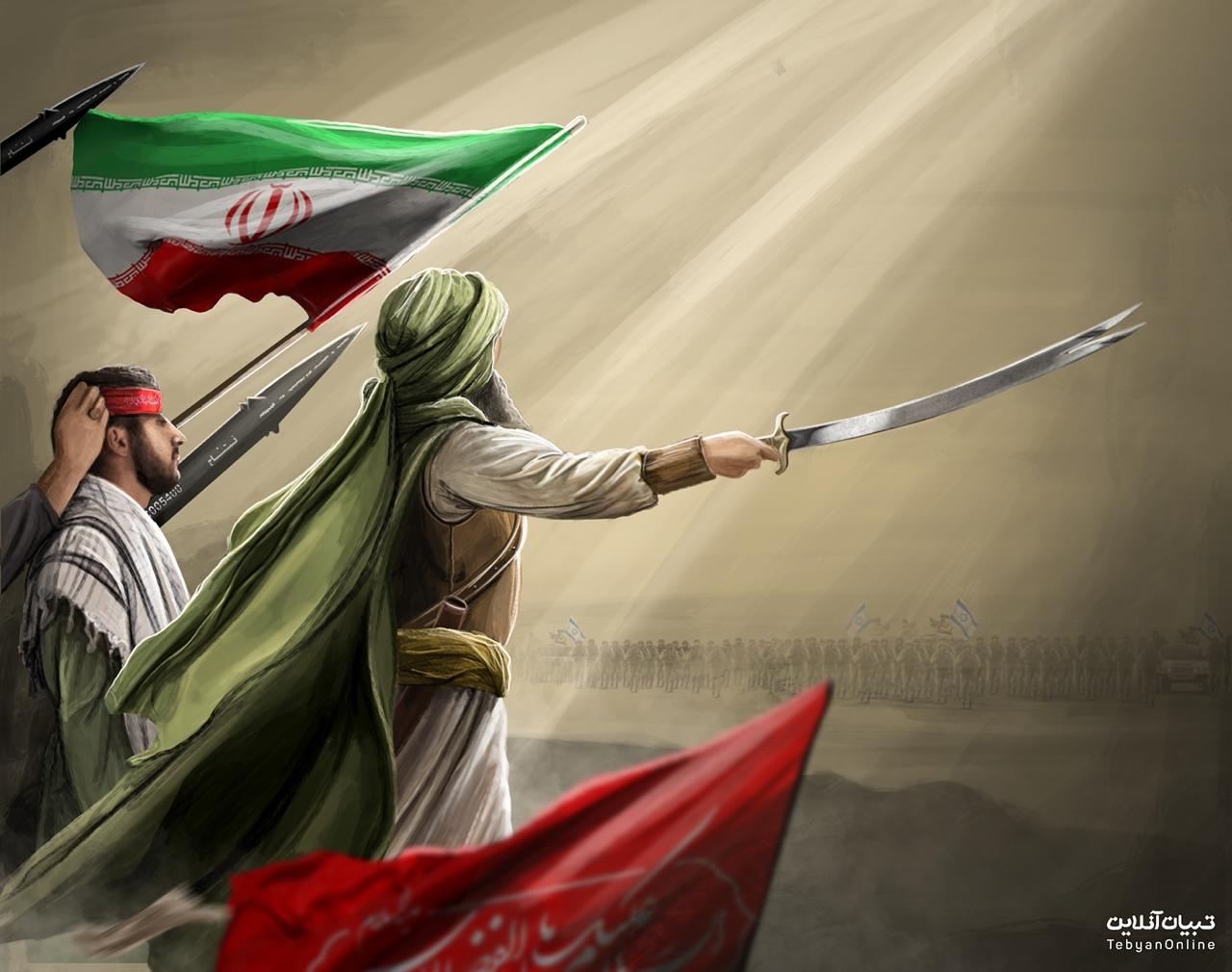 زمانه بر سر جنگ است؛ یا علی مددی
