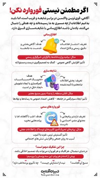 اگر مطمئن نیستی فوروارد نکن!
