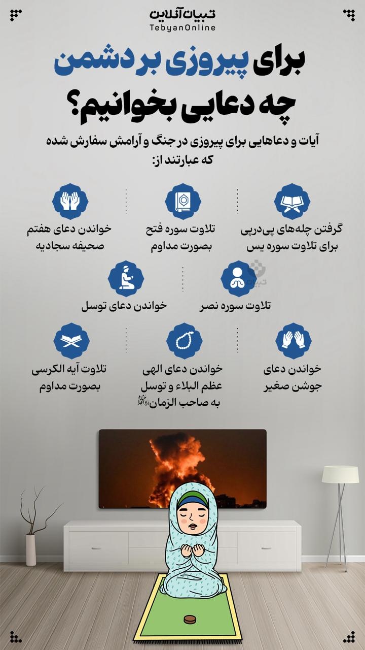 برای پیروزی بر دشمن چه دعایی بخوانیم؟