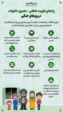 راه‌های تقویت عاطفی-معنوی خانواده در روزهای جنگی