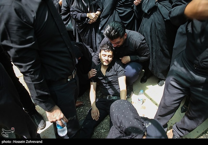 تشییع شهدای حمله رژیم صهیونیستی در بهشت زهرا