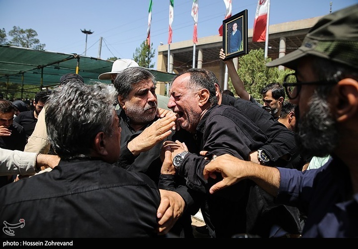 تشییع شهدای حمله رژیم صهیونیستی در بهشت زهرا