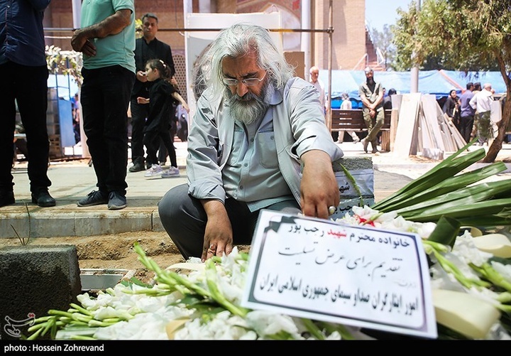 تشییع شهدای حمله رژیم صهیونیستی در بهشت زهرا