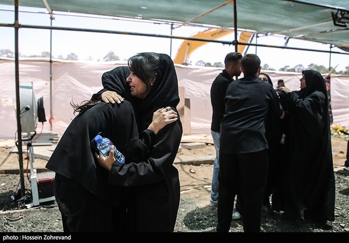 تشییع شهدای حمله رژیم صهیونیستی در بهشت زهرا