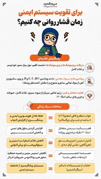 برای تقویت سیستم ایمنی زمان فشار روانی چه کنیم؟