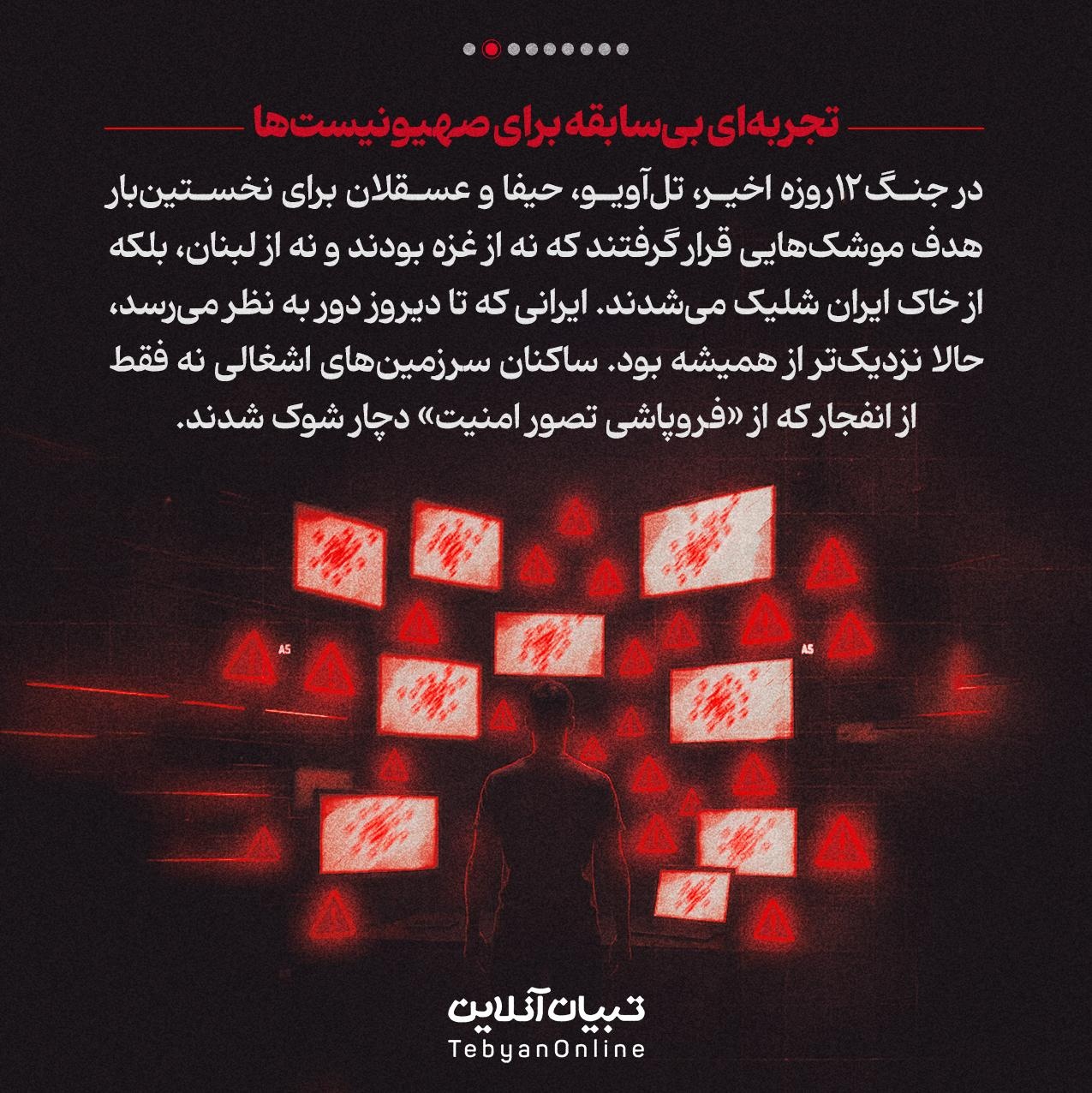 ترس ساکن جدید تل‌آویو!