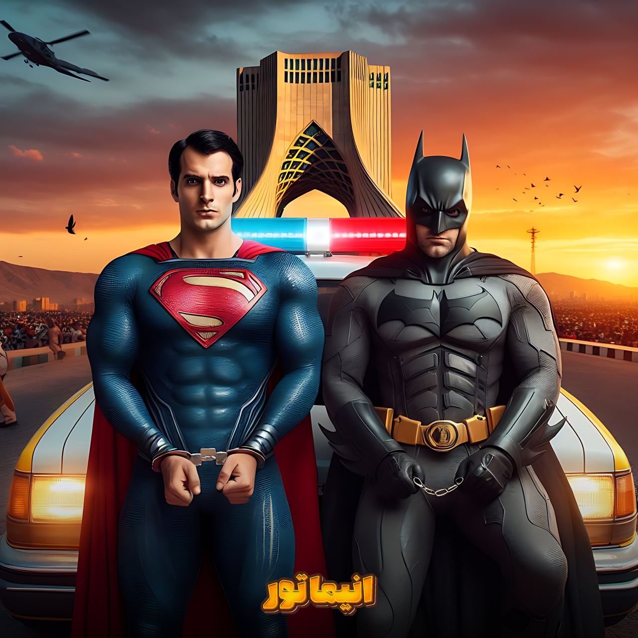 عاقبت سوپرمن‌بازی در تهران!