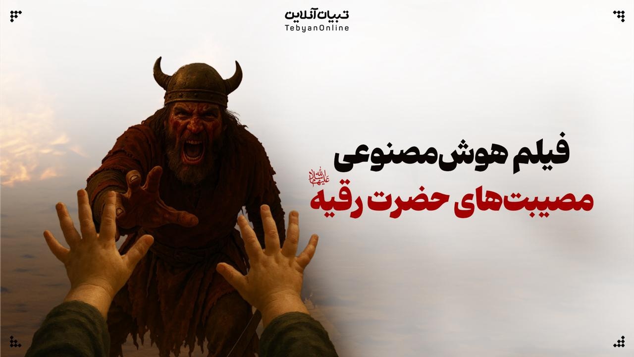 فیلم هوش‌مصنوعی مصیبت‌های حضرت رقیه سلام‌الله‌علیها