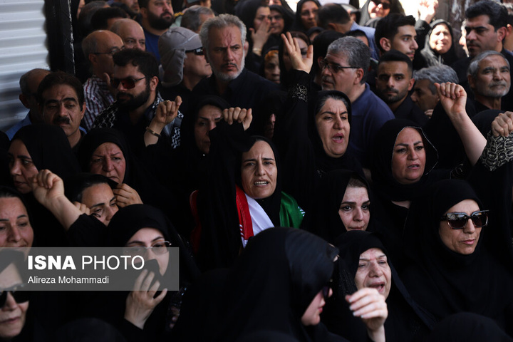 تشییع پیکر شهید سردار «غلامعلی رشید» در دزفول