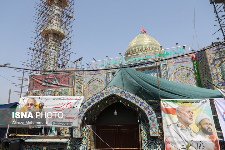 تشییع پیکر شهید سردار «غلامعلی رشید» در دزفول