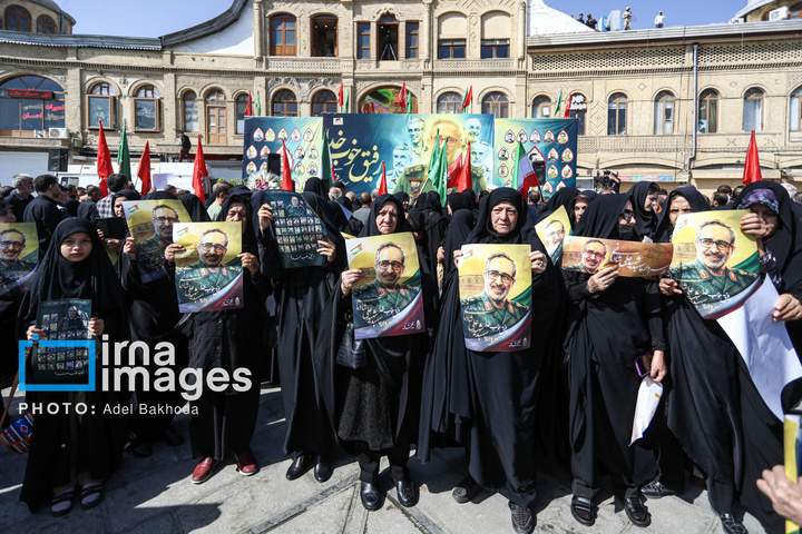 تشییع و تدفین شهید «شادمانی» در همدان