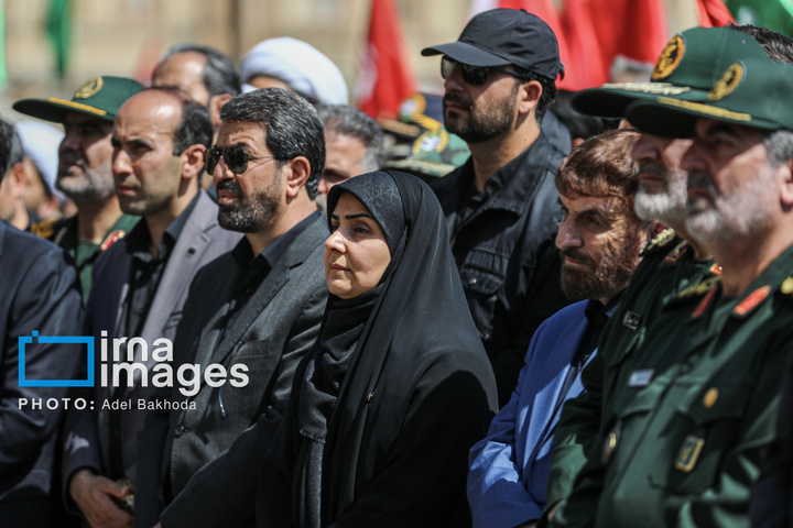 تشییع و تدفین شهید «شادمانی» در همدان