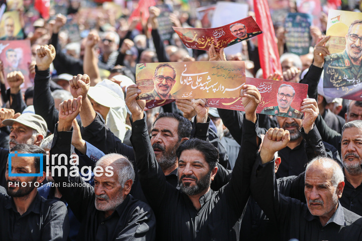 تشییع و تدفین شهید «شادمانی» در همدان