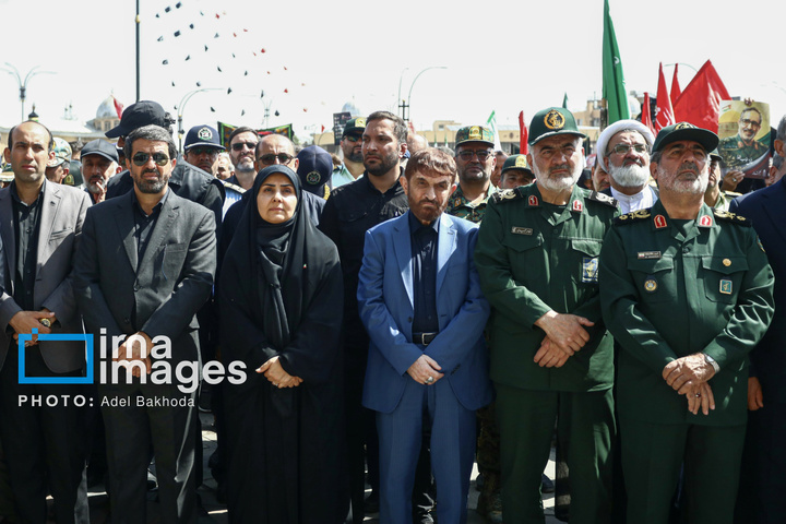 تشییع و تدفین شهید «شادمانی» در همدان