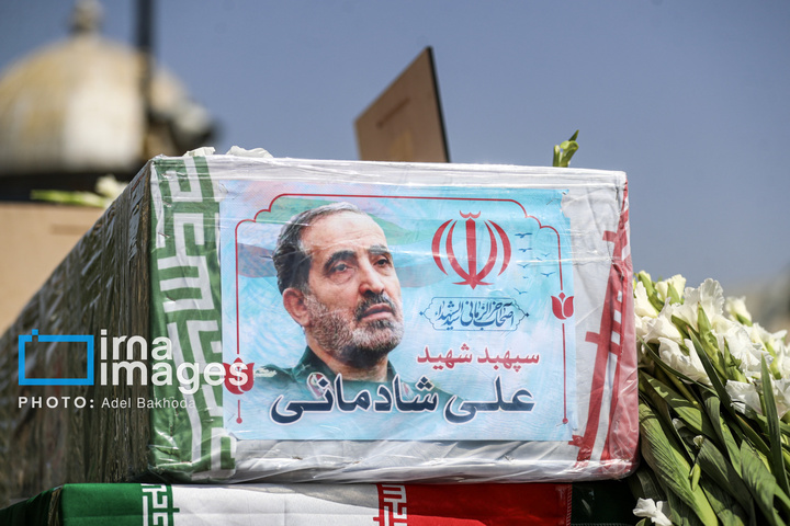 تشییع و تدفین شهید «شادمانی» در همدان