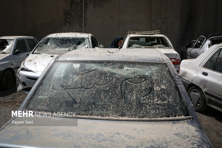 زندان اوین پس از حملات رژیم صهیونیستی