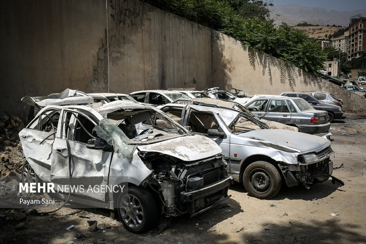 زندان اوین پس از حملات رژیم صهیونیستی