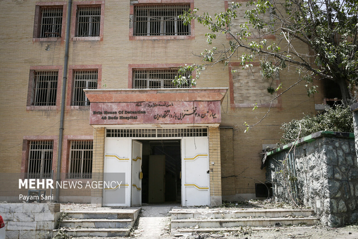 زندان اوین پس از حملات رژیم صهیونیستی